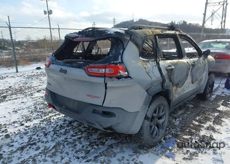 2016 Jeep Cherokee Trailhawk из США, поврежденный, VIN 1C4PJMBB3GW119041